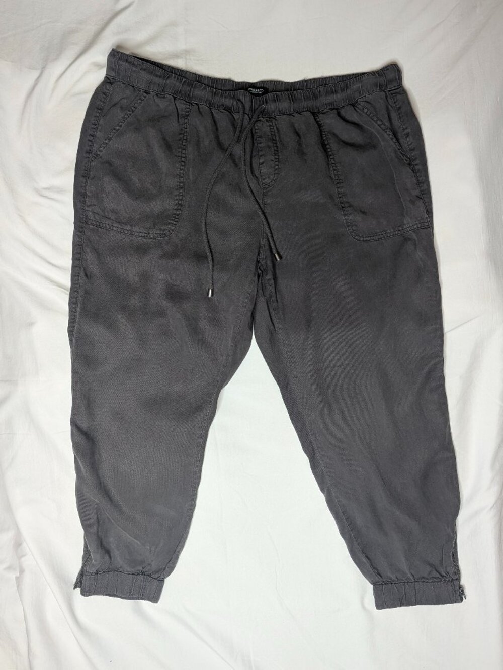 Jones & Co. Women's Joggers, Slate Gray in Size 1X